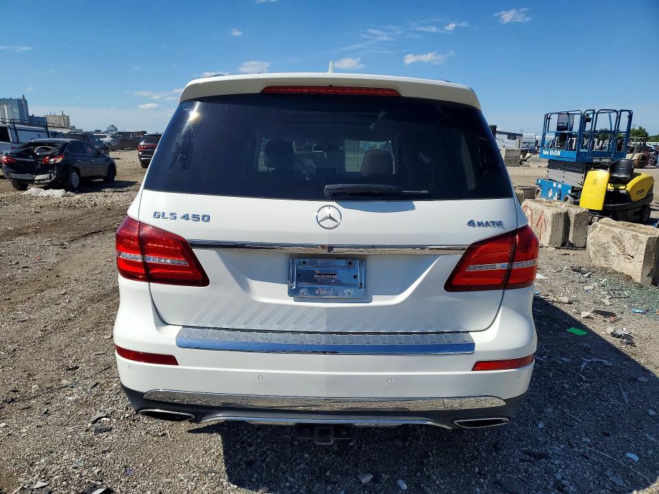 2017 Mercedes-benz Gls-klasse VIN 4JGDF6EE7HA789269 COPART salvage auction — MINOR DENT/SCRATCHES, Il - Certificate Of Title, sold $7,400 on 2026-07-29 (photo 6)