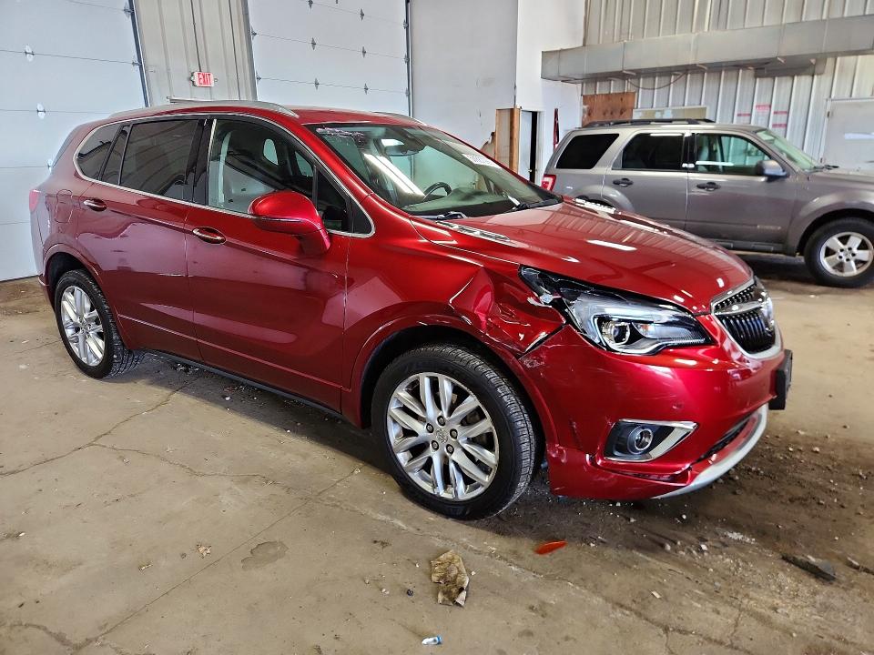 2019 Buick Envision VIN LRBFX3SX6KD037906 COPART salvage auction — FRONT END, Wi - Certificate Of Title, sold $5,900 on 2026-07-06 (photo 4)