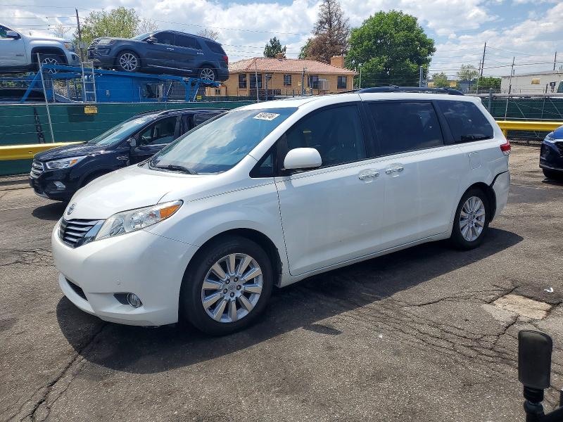 2012 Toyota Sienna VIN 5TDYK3DC1CS191979 COPART salvage auction — REAR END, Co - Public - Salvage Title, sold $2,650 on 2026-07-14 (photo 1)
