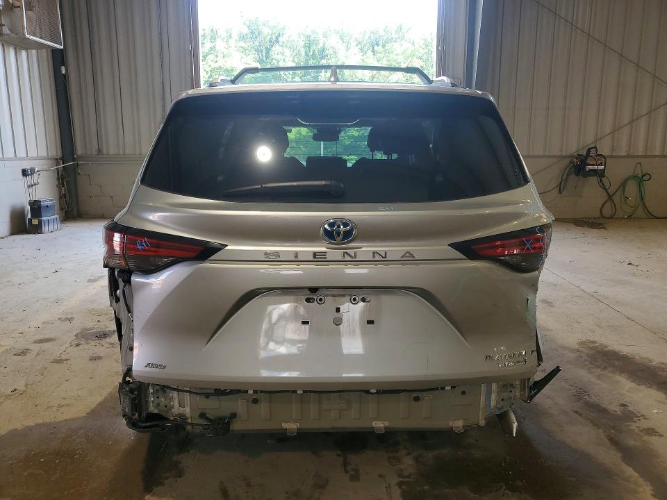 2023 Toyota Sienna VIN 5TDESKFC4PS104785 COPART salvage auction — REAR END, Pa - Certificate Of Salvage, sold $21,700 on 2026-07-08 (photo 6)