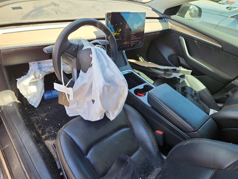 2022 Tesla VIN 5YJ3E1EA8NF206679 COPART salvage auction — FRONT END, On - Permit Salvage, sold $7,600 on 2026-07-14 (photo 8)