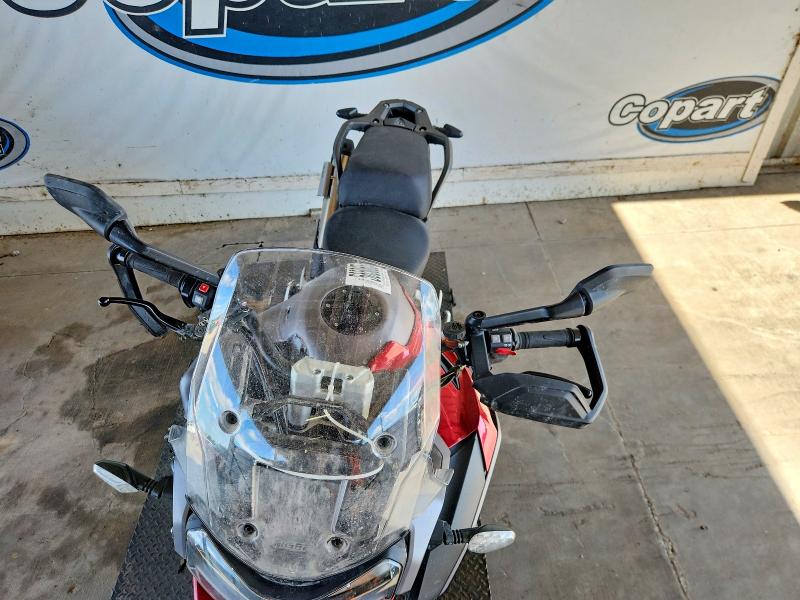 2024 Triumph motorcycle Tiger VIN SMTP24V45RTBT5468 COPART salvage auction — SIDE, TX - SALVAGE VEHICLE TITLE (P), sold $6,300 on 2026-07-23 (photo 5)
