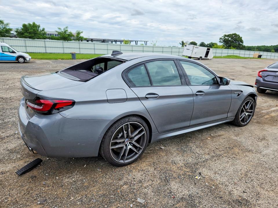 2023 BMW M5 VIN WBS83CH0XPCM97267 COPART salvage auction — ALL OVER, Wi - Certificate Of Title, sold $15,400 on 2026-07-14 (photo 3)
