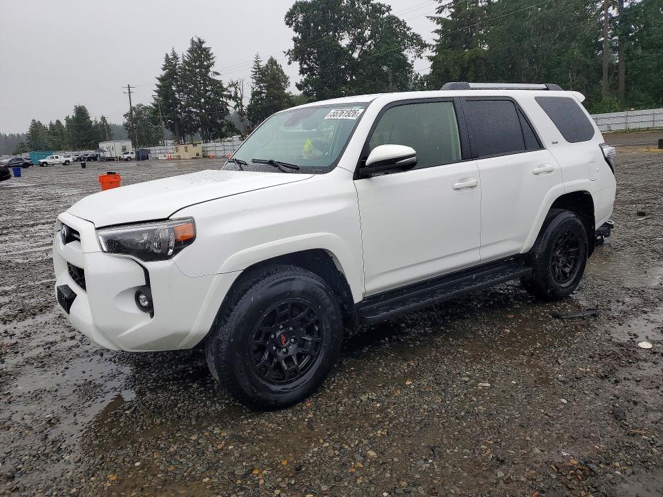 2021 Toyota 4runner VIN JTENU5JR8M5903148 COPART salvage auction — FRONT END, Wa - Bill Of Sale, sold $16,700 on 2026-07-10 (photo 1)
