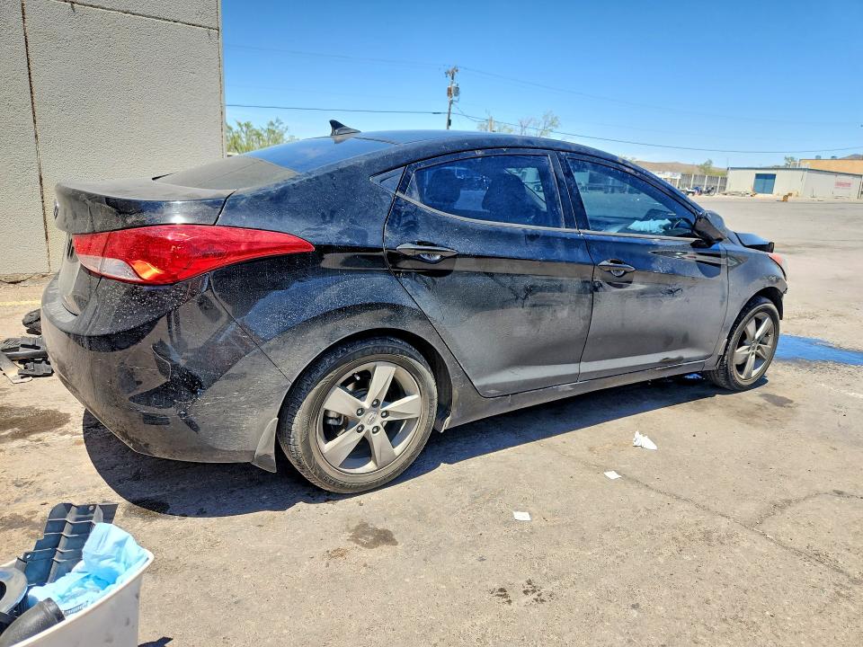2013 Hyundai VIN KMHDH4AE3DU849237 COPART salvage auction — FRONT END, Tx - Certificate Of Title, sold $700 on 2026-07-31 (photo 3)