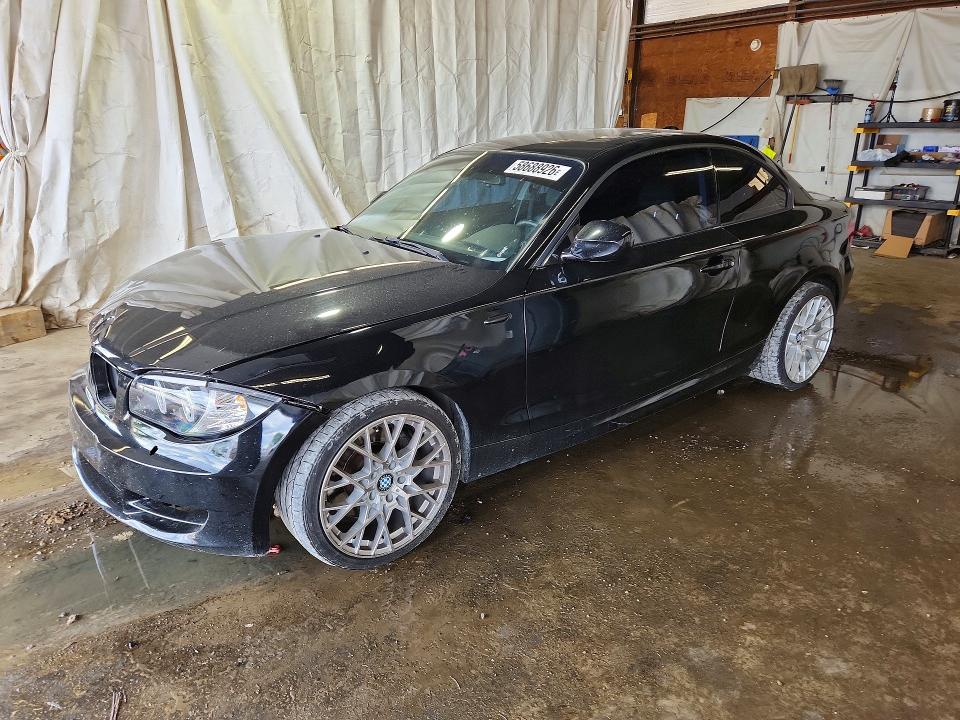 2010 BMW 1 series VIN WBAUC7C51AVK96107 COPART salvage auction — FRONT END, Pa - Certificate Of Salvage, sold $1,750 on 2026-07-09 (photo 1)