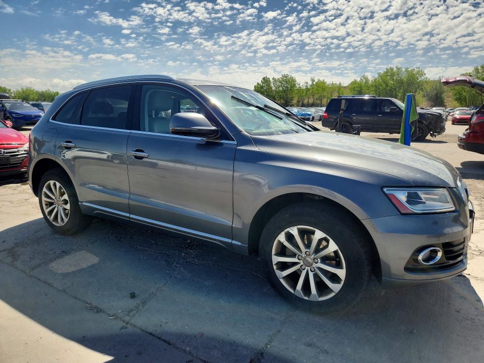 2015 Audi Q5 VIN WA1LFAFP6FA095537 COPART salvage auction — MECHANICAL, Co - Certificate Of Title, sold $2,950 on 2026-07-15 (photo 4)