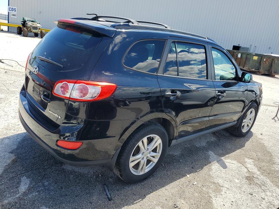 2011 Hyundai Santa fe VIN 5XYZH4AG5BG061635 COPART salvage auction — FRONT END, KY - CERT OF TITLE-SALVAGE, sold $1,750 on 2026-07-15 (photo 3)