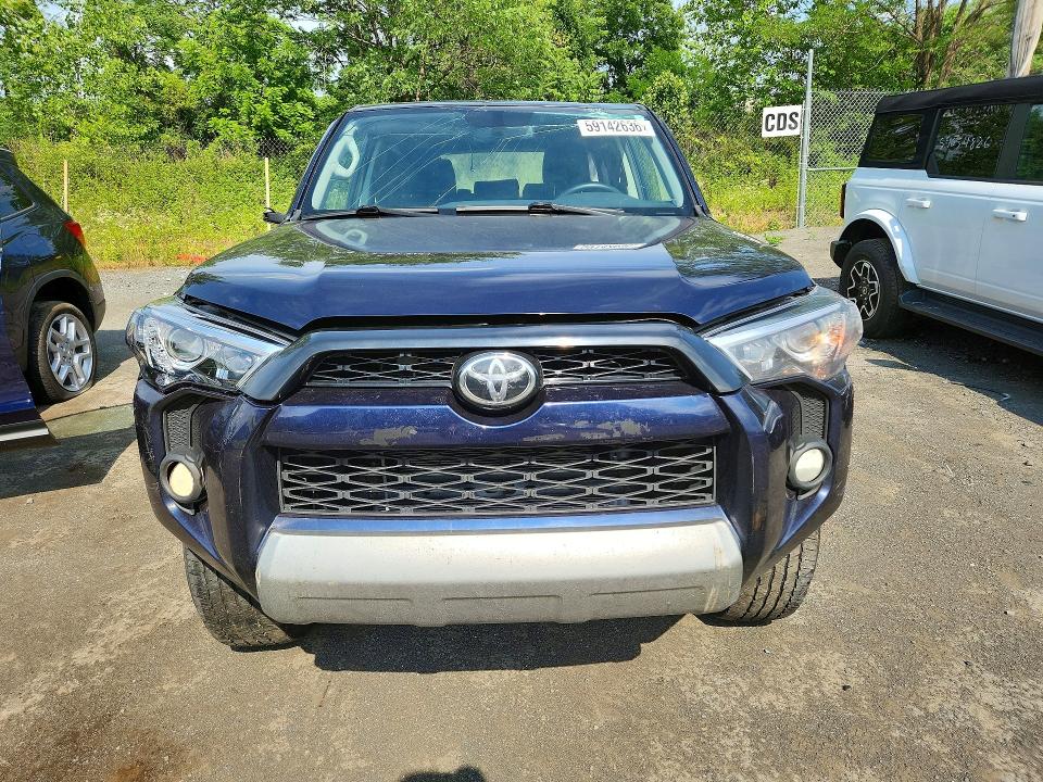 2019 Toyota 4runner VIN JTEBU5JR9K5610939 COPART salvage auction — REAR END, Nj - Cert Of Title-Salvage, sold $8,800 on 2026-07-27 (photo 4)