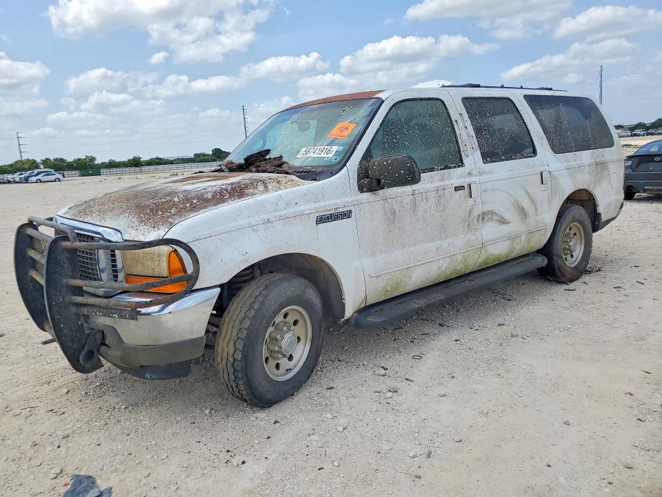 2000 Ford Excursion VIN 1FMNU40L3YEA95613 COPART salvage auction — REAR END, Tx - Certificate Of Title, sold $475 on 2026-07-02 (photo 1)