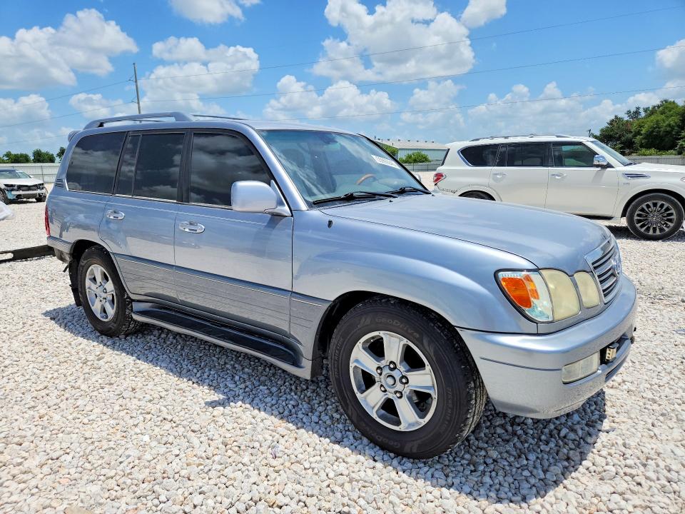 2004 Lexus Lx VIN JTJHT00W943543041 COPART salvage auction — REAR END, TX - SALVAGE VEHICLE TITLE, sold $3,350 on 2026-07-30 (photo 4)