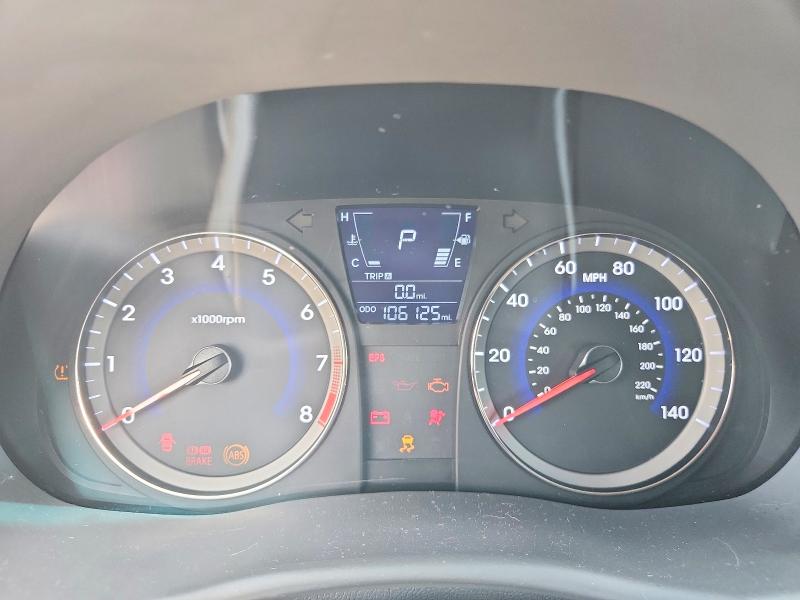 2013 Hyundai VIN KMHCT5AE0DU110990 COPART salvage auction — WATER/FLOOD, FL - CERT OF TITLE-SLVG REBLD FLOOD, sold $450 on 2026-07-02 (photo 9)