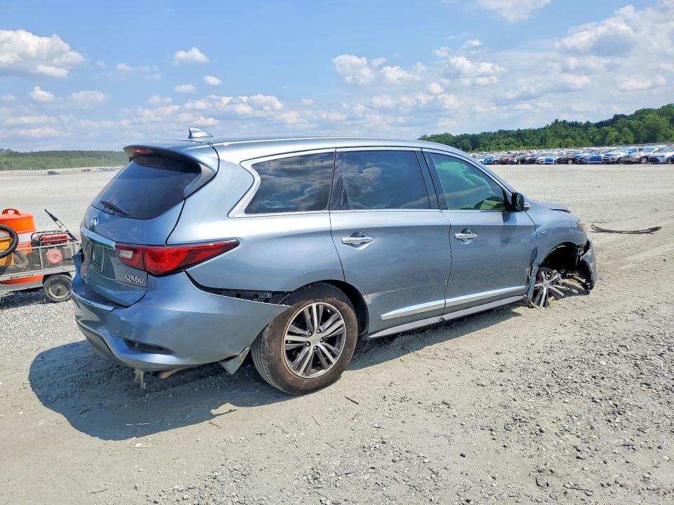 2018 Infiniti VIN 5N1DL0MN2JC521005 COPART salvage auction — FRONT END, Mt - Certificate Of Title, sold $1,550 on 2026-07-29 (photo 3)