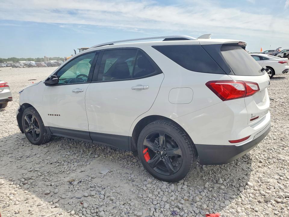 2020 Chevrolet Equinox VIN 2GNAXXEV2L6168612 COPART salvage auction — FRONT END, Mi - Certificate Of Title, sold $7,400 on 2026-07-02 (photo 2)