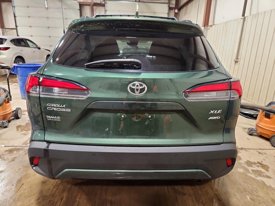 2022 Toyota Corolla cross VIN 7MUDAABG9NV039307 COPART salvage auction — FRONT END, Pa - Certificate Of Salvage, sold $3,500 on 2026-07-14 (photo 6)