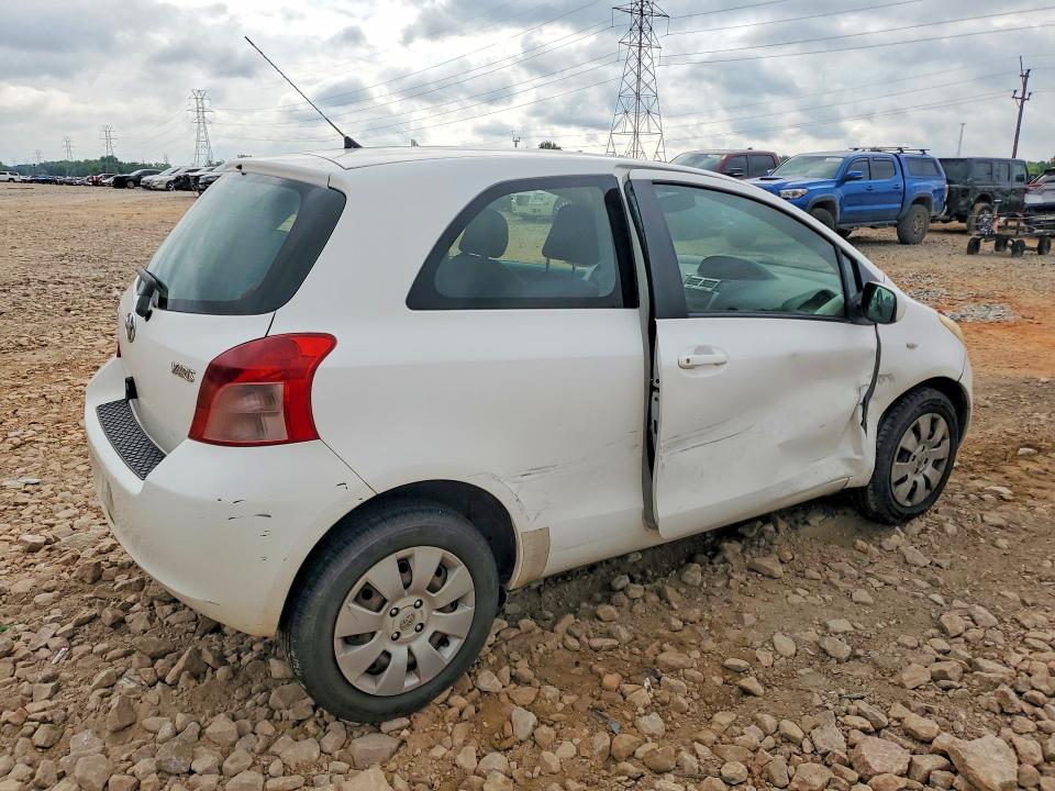 2007 Toyota Yaris VIN JTDJT923475131887 COPART salvage auction — SIDE, NC - SALVAGE CERTIFICATE OF TITLE, sold $250 on 2026-07-27 (photo 3)