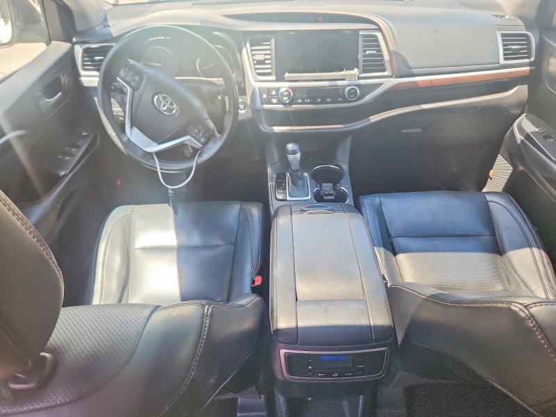 2015 Toyota Highlander VIN 5TDDKRFH5FS105524 COPART salvage auction — REAR END, Pa - Certificate Of Salvage, sold $8,200 on 2026-07-16 (photo 8)