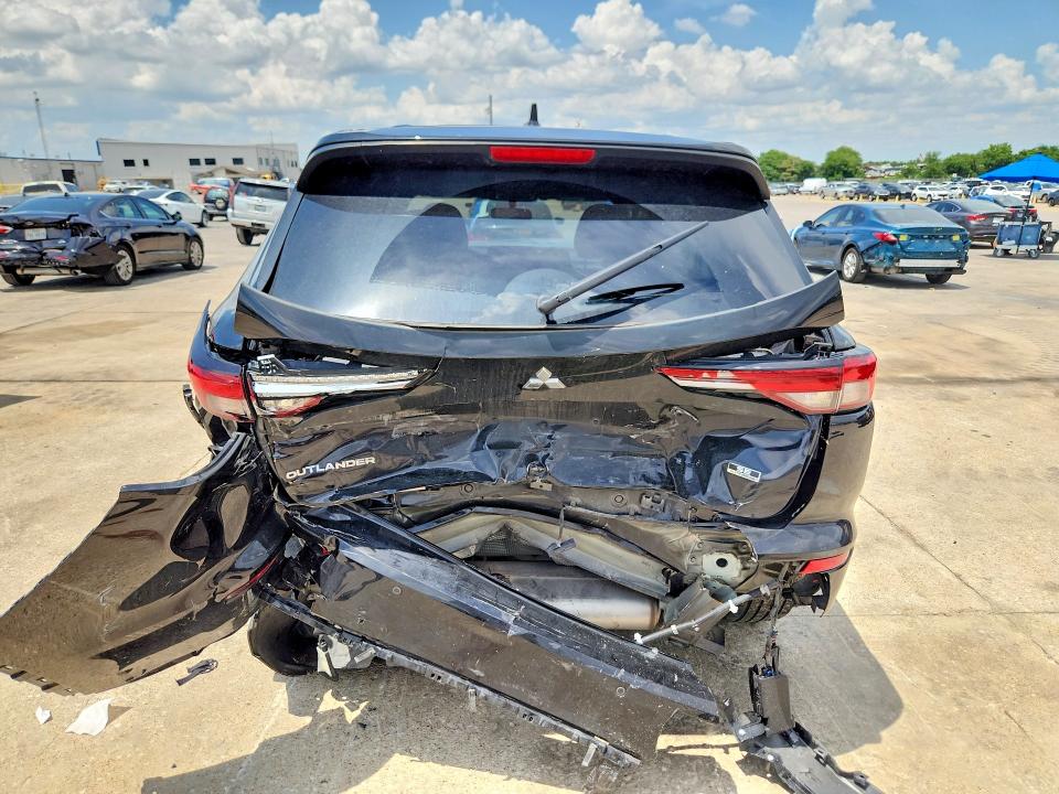 2023 Mitsubishi VIN JA4J3UA81PZ018739 COPART salvage auction — FRONT END, Tx - Salvage Vehicle Title, sold $2,450 on 2026-07-13 (photo 6)