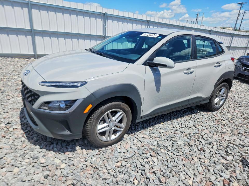 2022 Hyundai VIN KM8K22AB6NU798370 COPART salvage auction — REAR END, WI - CERT OF TITLE-SALVAGE VEHICLE, sold $3,800 on 2026-07-27 (photo 1)