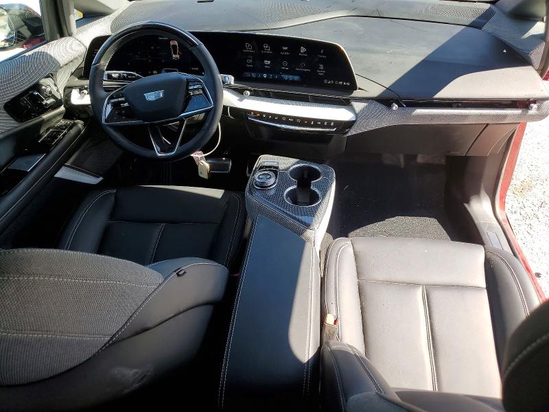 2025 Cadillac Optiq VIN 3GYK3BMR4SS265501 COPART salvage auction — FRONT END, Nv - Salvage Title, sold $10,300 on 2026-07-14 (photo 8)