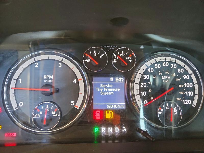 2012 Dodge Ram VIN 3C6UD5CL7CG282007 COPART salvage auction — FRONT END, Ky - Cert Of Title-Salvage, sold $8,400 on 2026-08-24 (photo 9)