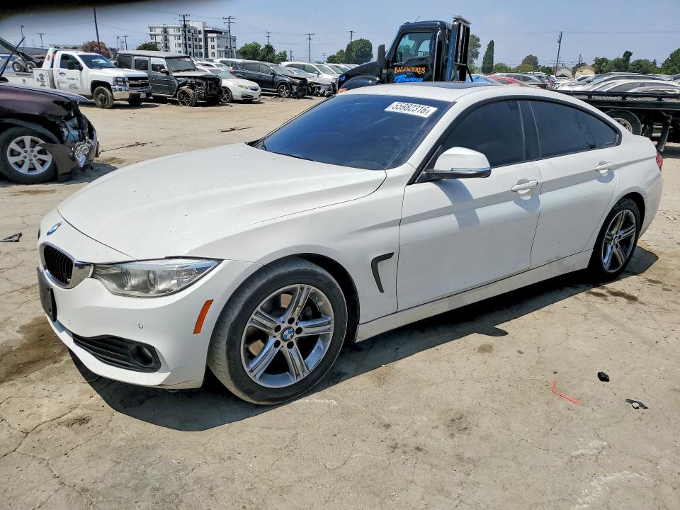 2015 BMW VIN WBA4A9C57FGL87153 COPART salvage auction — REAR END, Ca - Salvage Certificate, sold $2,400 on 2026-08-06 (photo 1)