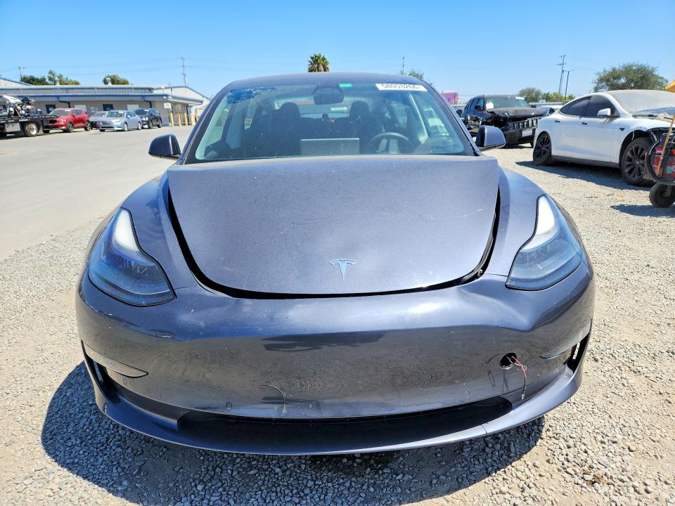 2022 Tesla Model 3 VIN 5YJ3E1EB2NF167192 COPART salvage auction — REAR END, Salvage Title, sold $250 on 2026-07-21 (photo 5)
