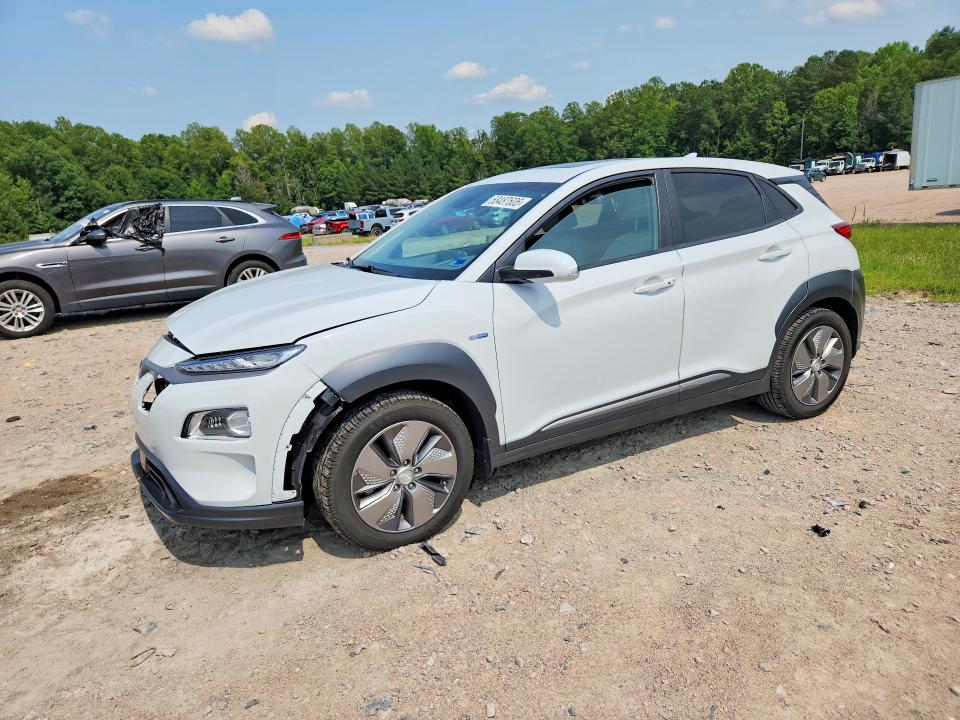 2020 Hyundai Kona VIN KM8K53AG9LU072038 — COPART salvage auction photo