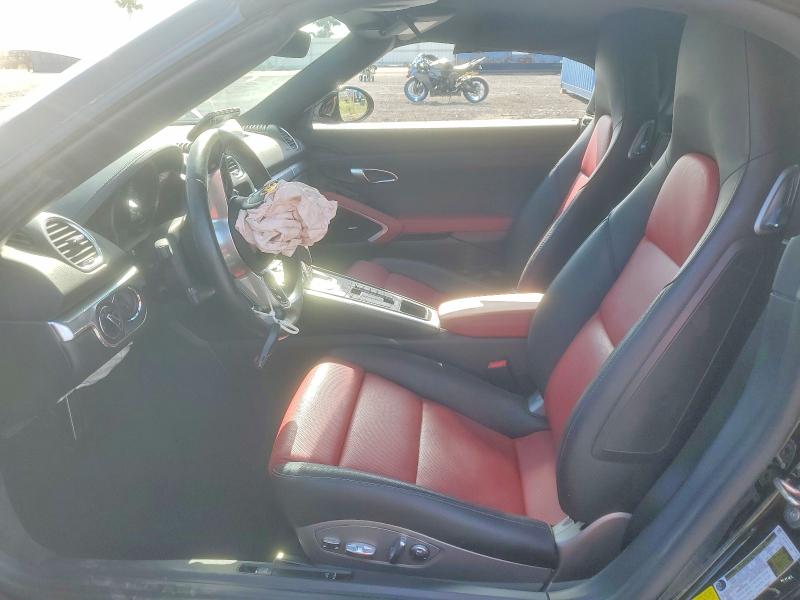 2021 Porsche Boxster VIN WP0CB2A84MS225121 COPART salvage auction — FRONT END, Fl - Cert Of Title Slvg Rebuildable, sold $22,500 on 2026-08-24 (photo 7)