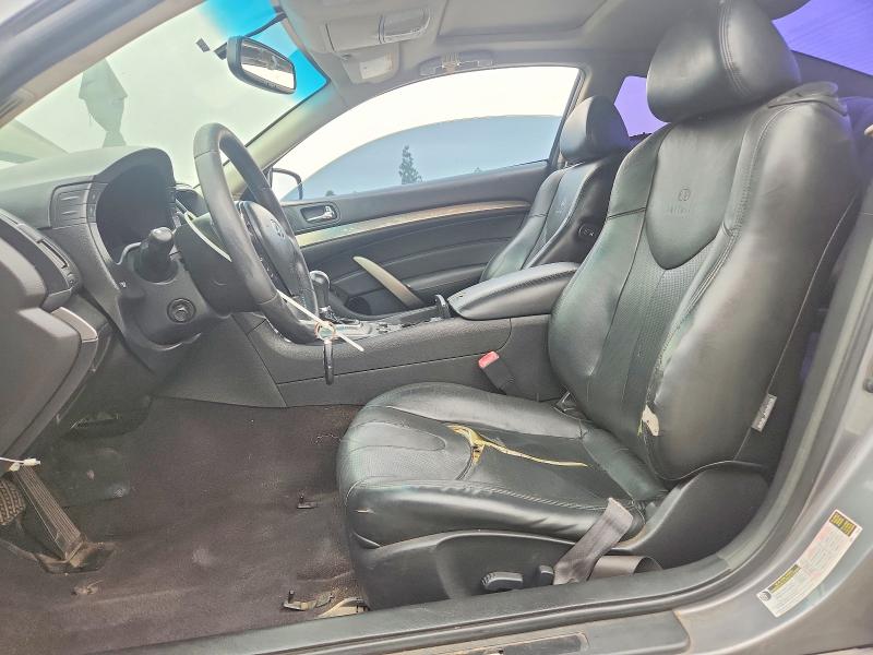2011 Infiniti G37 VIN JN1CV6EL2BM262590 COPART salvage auction — ALL OVER, Ca - Salvage Certificate, sold $1,000 on 2026-07-07 (photo 7)