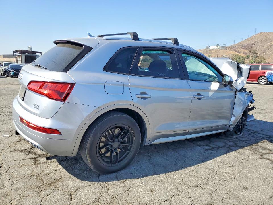 2018 Audi Q5 VIN WA1ANAFY0J2039437 COPART salvage auction — FRONT END, Ca - Salvage Certificate, sold $1,700 on 2026-07-23 (photo 3)
