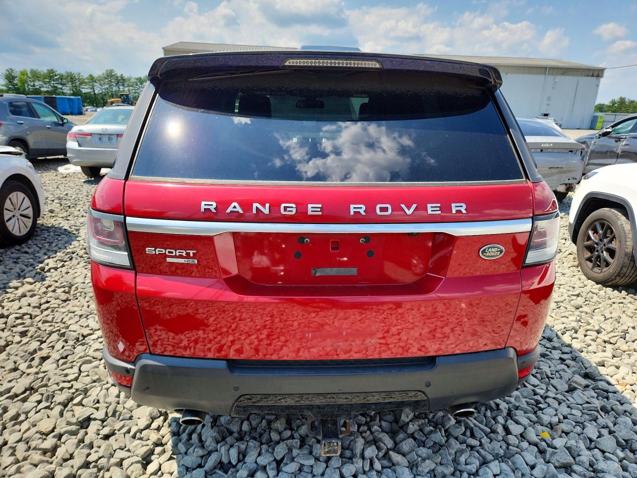 2015 Land Rover Range Rover Sport VIN SALWR2VFXFA507640 COPART salvage auction — Mechanical, IN - CERTIFICATE OF TITLE, sold $1,250 on 2026-07-01 (photo 6)