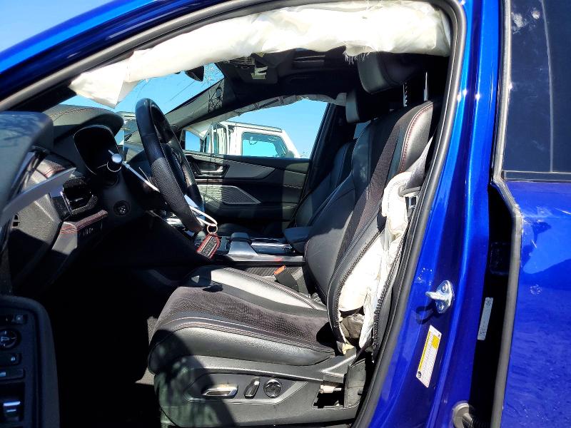 2022 Acura Mdx VIN 5J8YE1H00NL045154 COPART salvage auction — ALL OVER, Ca - Salvage Certificate, sold $8,000 on 2026-07-02 (photo 7)