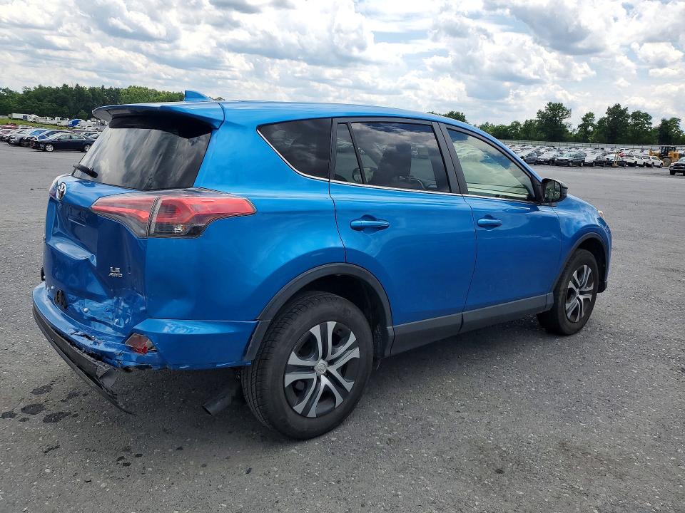 2018 Toyota Rav 4 VIN JTMBFREV1JJ721343 COPART salvage auction — REAR END, Pa - Certificate Of Salvage, sold $7,600 on 2026-07-14 (photo 3)