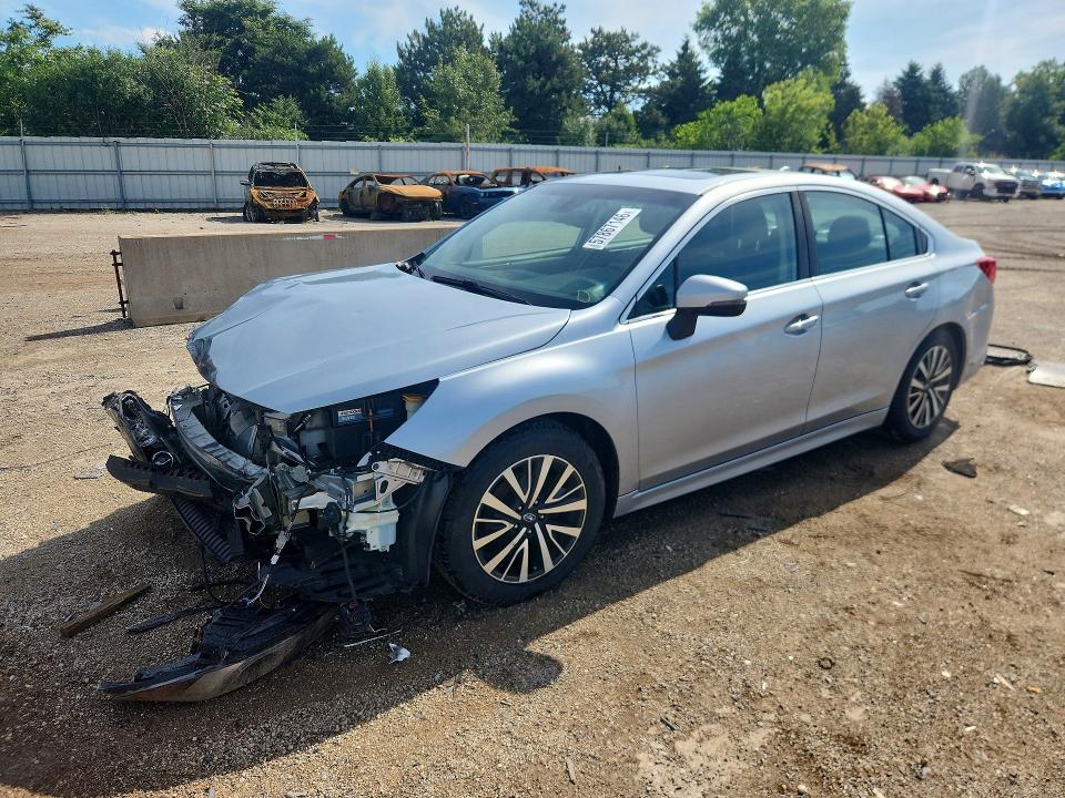 2018 Subaru LEGACY VIN 4S3BNAH60J3038806 COPART salvage auction — FRONT END, Il - Salvage Certificate, sold $250 on 2026-07-28 (photo 1)