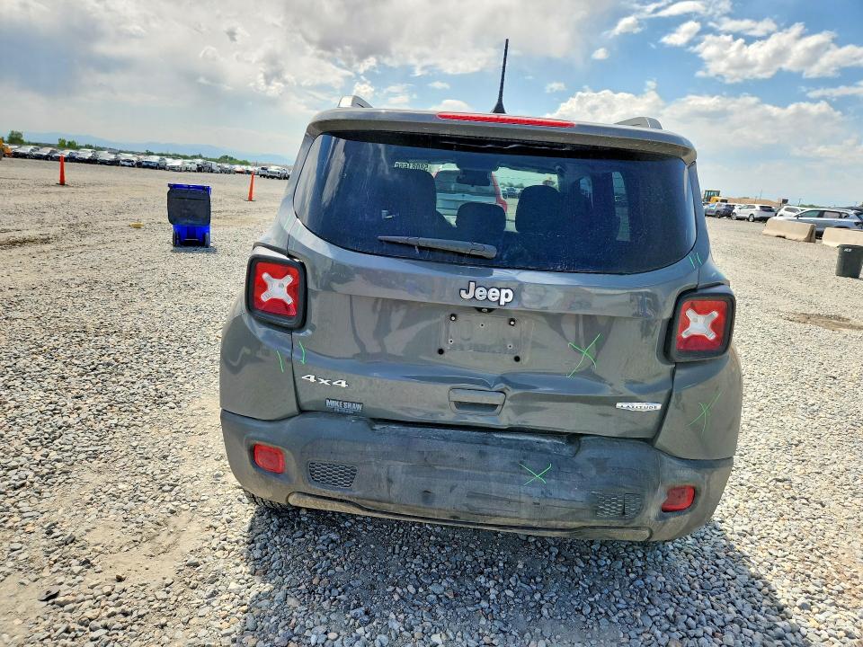 2022 Jeep VIN ZACNJDB15NPN47585 COPART salvage auction — REAR END, Co - Public - Salvage Title, sold $3,800 on 2026-07-21 (photo 6)