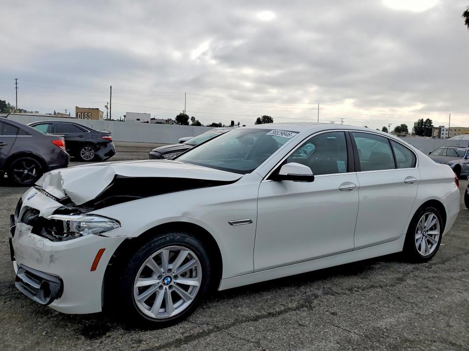 2015 BMW 5er VIN WBA5A5C5XFD521457 — COPART salvage auction photo