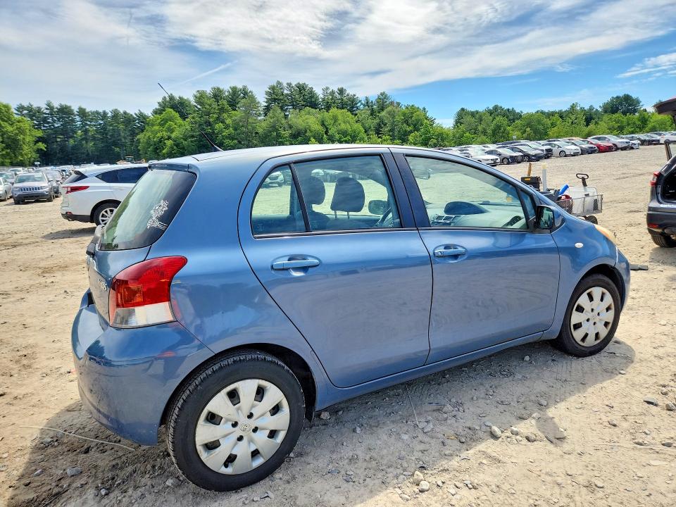 2011 Toyota Yaris VIN JTDKT4K30B5334954 COPART salvage auction — SIDE, Ma - Cert Of Title-Reconstrctd Coll, sold $825 on 2026-07-06 (photo 3)