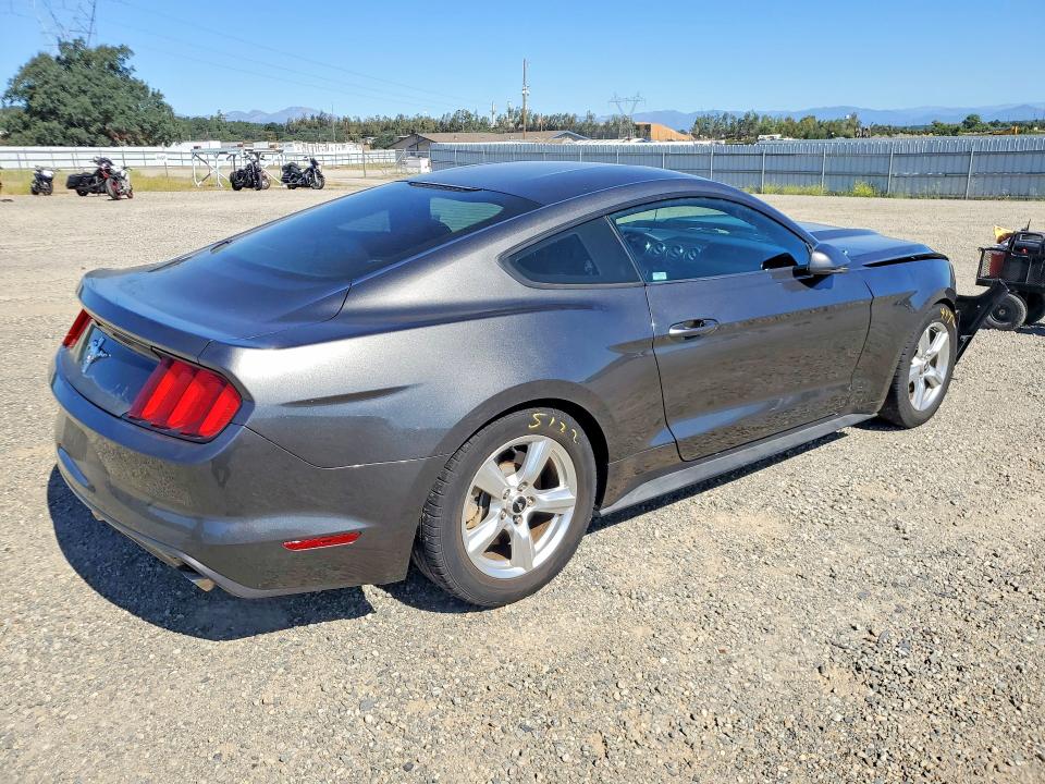 2015 Ford Mustang VIN 1FA6P8AM4F5343255 COPART salvage auction — FRONT END, Ca - Salvage Certificate, sold $2,150 on 2026-07-10 (photo 3)