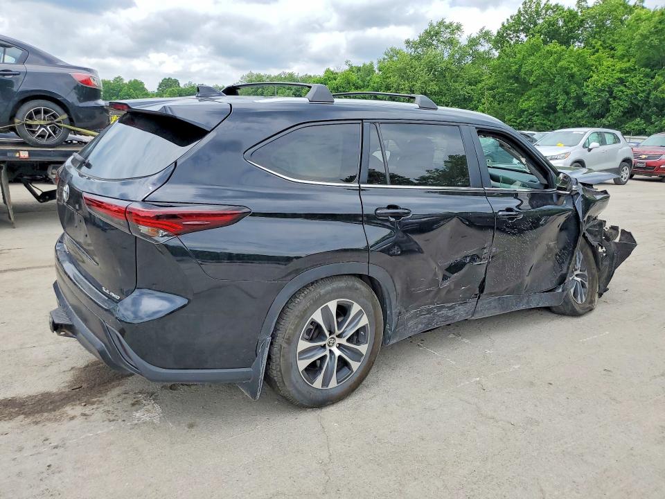 2024 Toyota VIN 5TDKDRBH8RS535432 COPART salvage auction — FRONT END, Pa - Certificate Of Salvage, sold $8,100 on 2026-07-16 (photo 3)