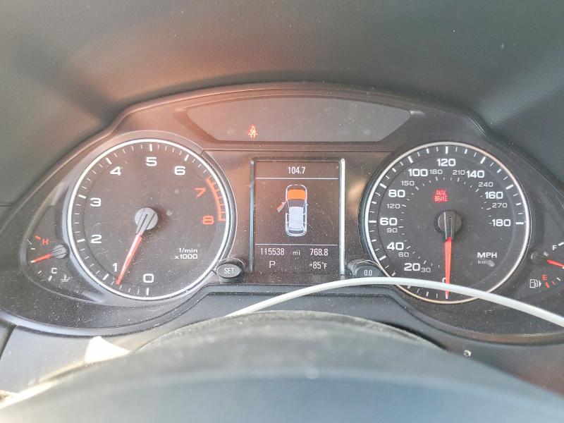 2010 Audi Q5 VIN WA1LKAFP0AA003472 COPART salvage auction — FRONT END, Ut - Salvage Certificate, sold $350 on 2026-07-24 (photo 9)