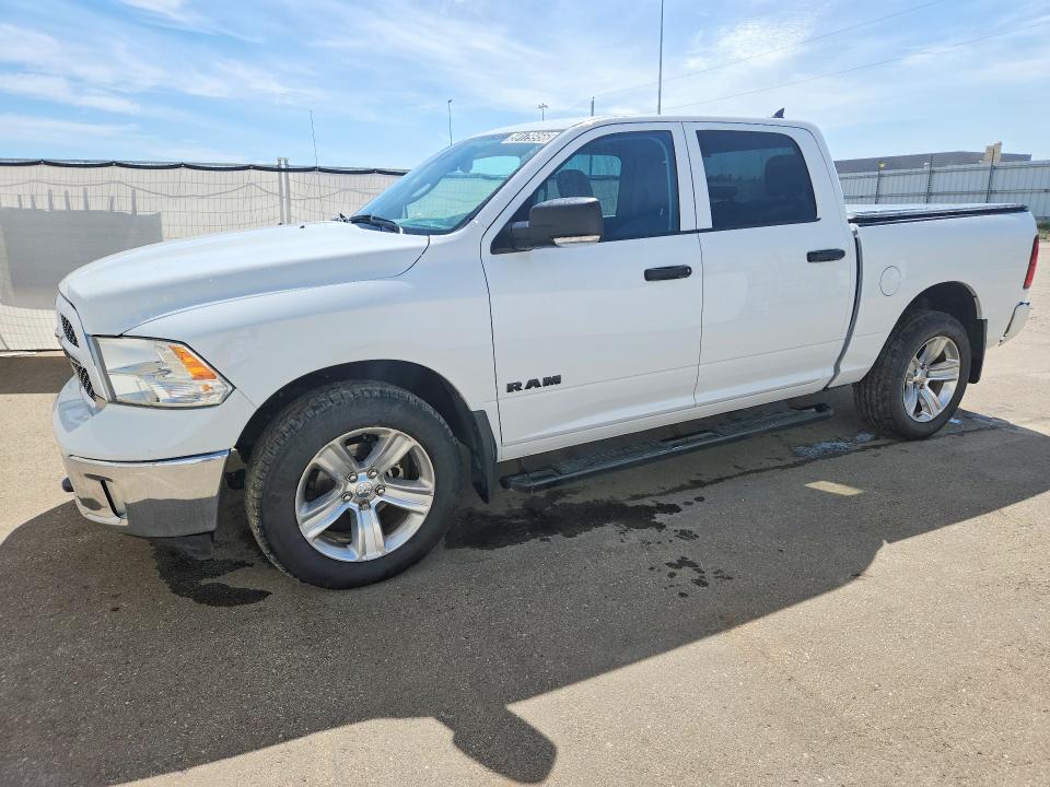 2021 Ram 1500 VIN 1C6RR7KG9MS518805 COPART salvage auction — MINOR DENT/SCRATCHES, AB - BOS - ACTIVE, sold $10,100 on 2026-07-29 (photo 1)