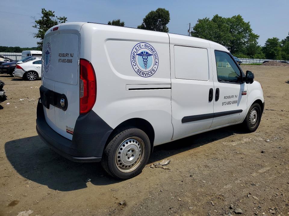 2018 Ram Promaster city VIN ZFBERFAB2J6H97628 COPART salvage auction — MINOR DENT/SCRATCHES, Nj - Certificate Of Title, sold $1,800 on 2026-08-17 (photo 3)