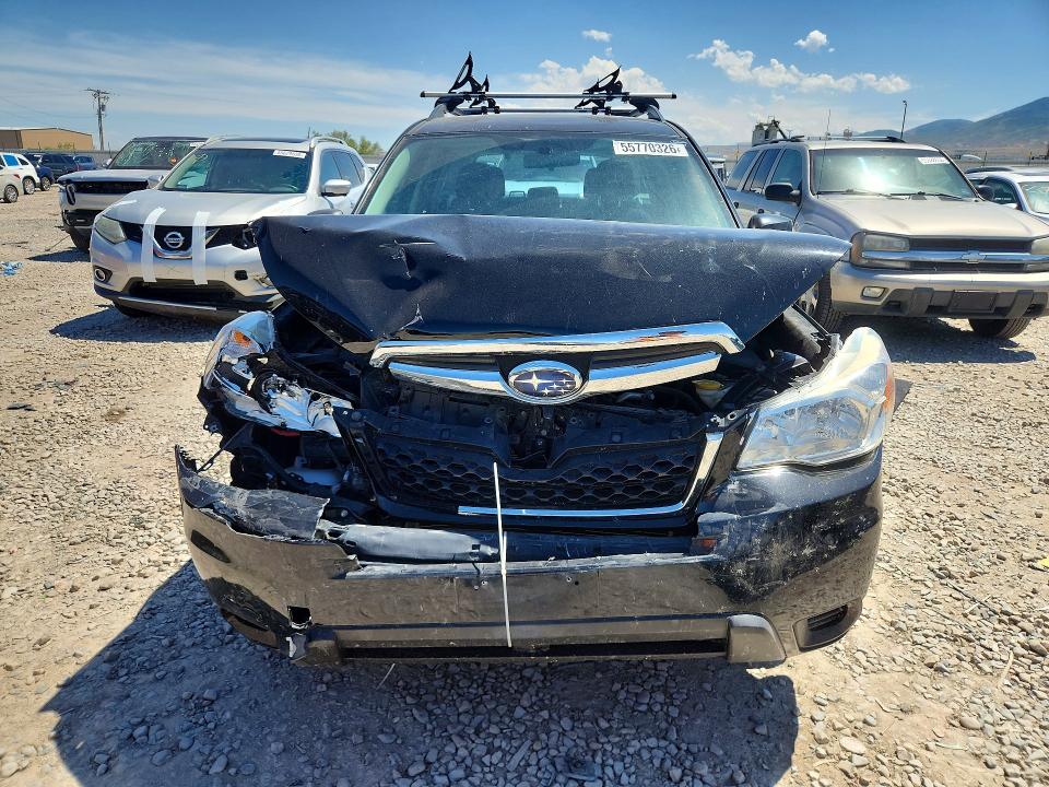2015 Subaru Forester VIN JF2SJABCXFH819466 COPART salvage auction — FRONT END, Ut - Salvage Certificate, sold $150 on 2026-07-17 (photo 5)
