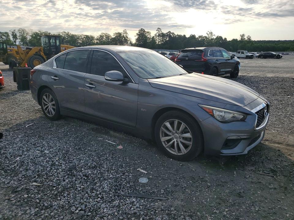 2018 Infiniti Q50 VIN JN1CV7AP8JM241420 COPART salvage auction — MECHANICAL, Sc - Certificate Of Title, sold $2,550 on 2026-07-06 (photo 4)