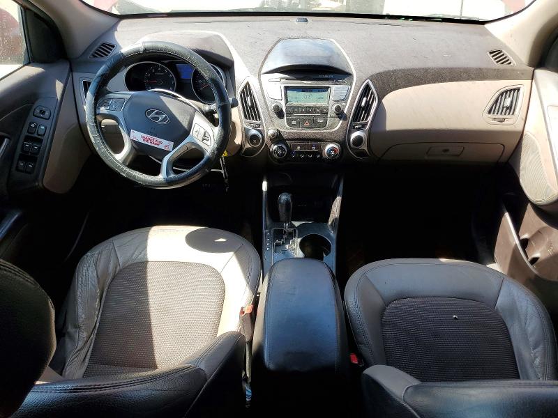 2012 Hyundai Tucson VIN KM8JU3AC3CU486962 COPART salvage auction — FRONT END, Ca - Salvage Certificate, sold $850 on 2026-07-02 (photo 8)