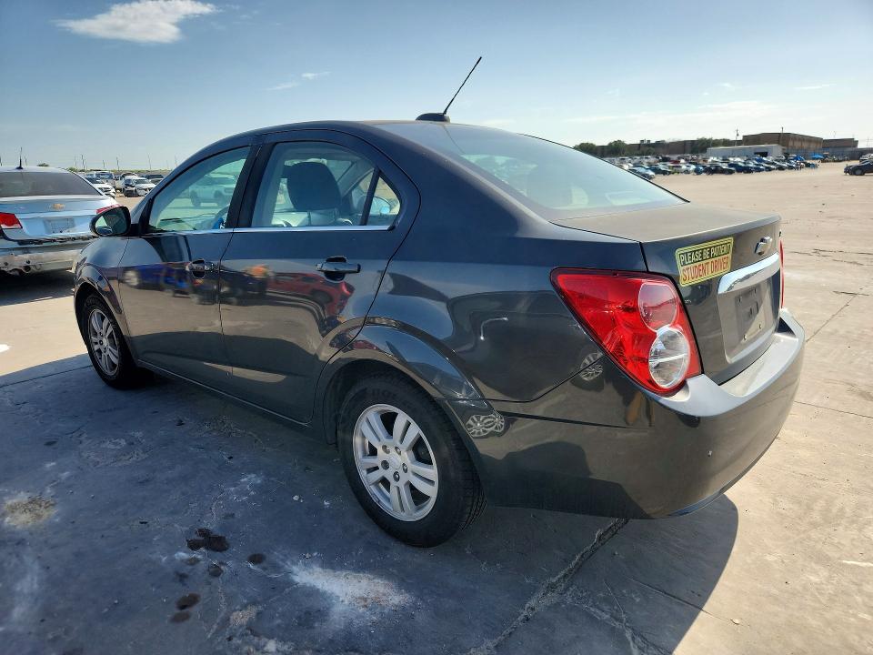 2016 Chevrolet SONIC VIN 1G1JC5SG7G4148810 COPART salvage auction — MECHANICAL, Tx - Certificate Of Title, sold $225 on 2026-07-02 (photo 2)