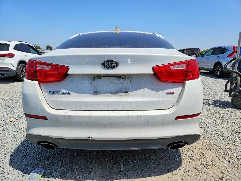 2015 Kia Optima VIN 5XXGM4A73FG502451 COPART salvage auction — FRONT END, CA - SALVAGE CERTIFICATE, sold $700 on 2026-07-31 (photo 6)