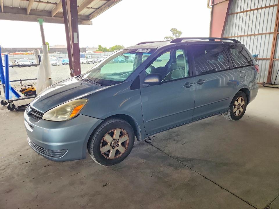 2005 Toyota Sienna VIN 5TDZA23C65S341008 COPART salvage auction — FRONT END, Ca - Salvage Certificate, sold $625 on 2026-07-20 (photo 1)