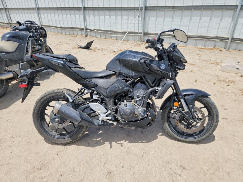 2025 Yamaha VIN MH3RH28Y1SK001057 COPART salvage auction — SIDE, Ca - Salvage Certificate, sold $1,200 on 2026-07-02 (photo 1)
